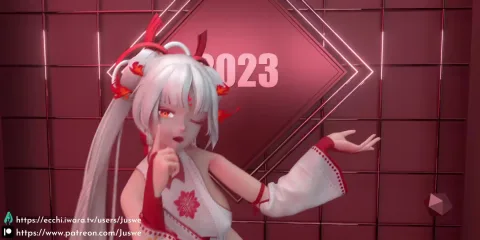 [Onmyoji Arena MMD] Shiranui - Togen love song dance (R18)