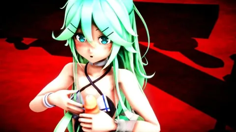 [MMD] KanColle 艦これ 撫子色ハート 【時間停止】【紳士ハンド】