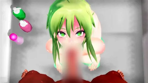 Gumi Blowjob MMD